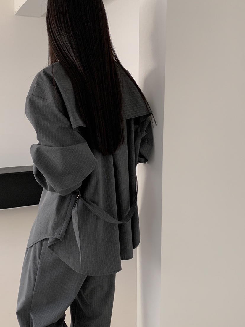 GOYOU韓國直郵東大門代購女裝新款推薦職業真品25春夏襯衫蕾絲衫de goyou襯衫/蕾絲衫