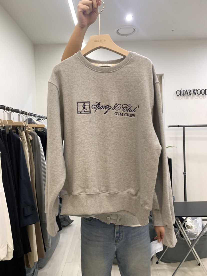 CEDARWOOD韓國直郵東大門實拍女裝新品25春夏真品推薦休閑衛衣CEDARWOOD衛衣圖色2