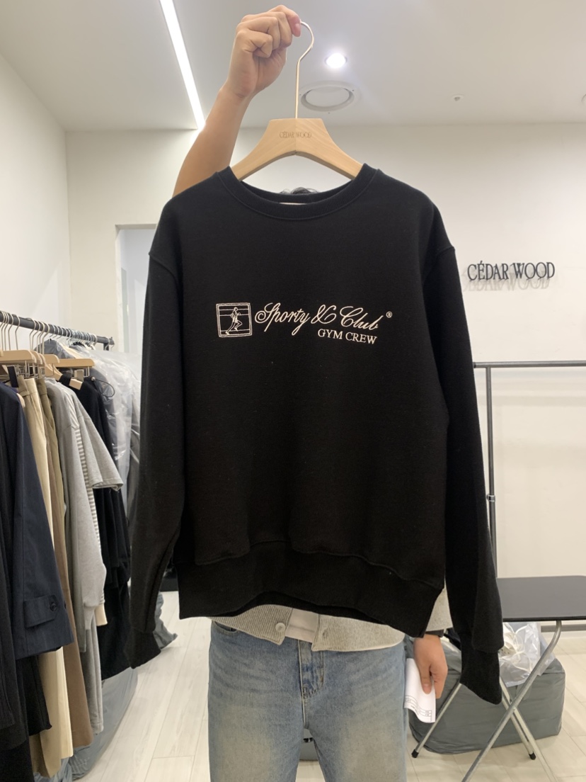 CEDARWOOD韓國直郵東大門實拍女裝新品25春夏真品推薦休閑衛衣CEDARWOOD衛衣圖色3