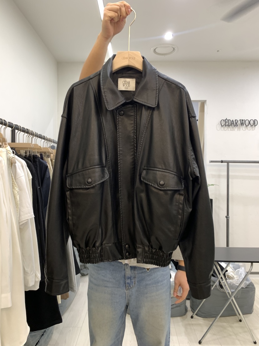 CEDARWOOD直郵韓國代購女裝新品時尚人氣25春夏休閑真品夾克CEDARWOOD夾克圖色2