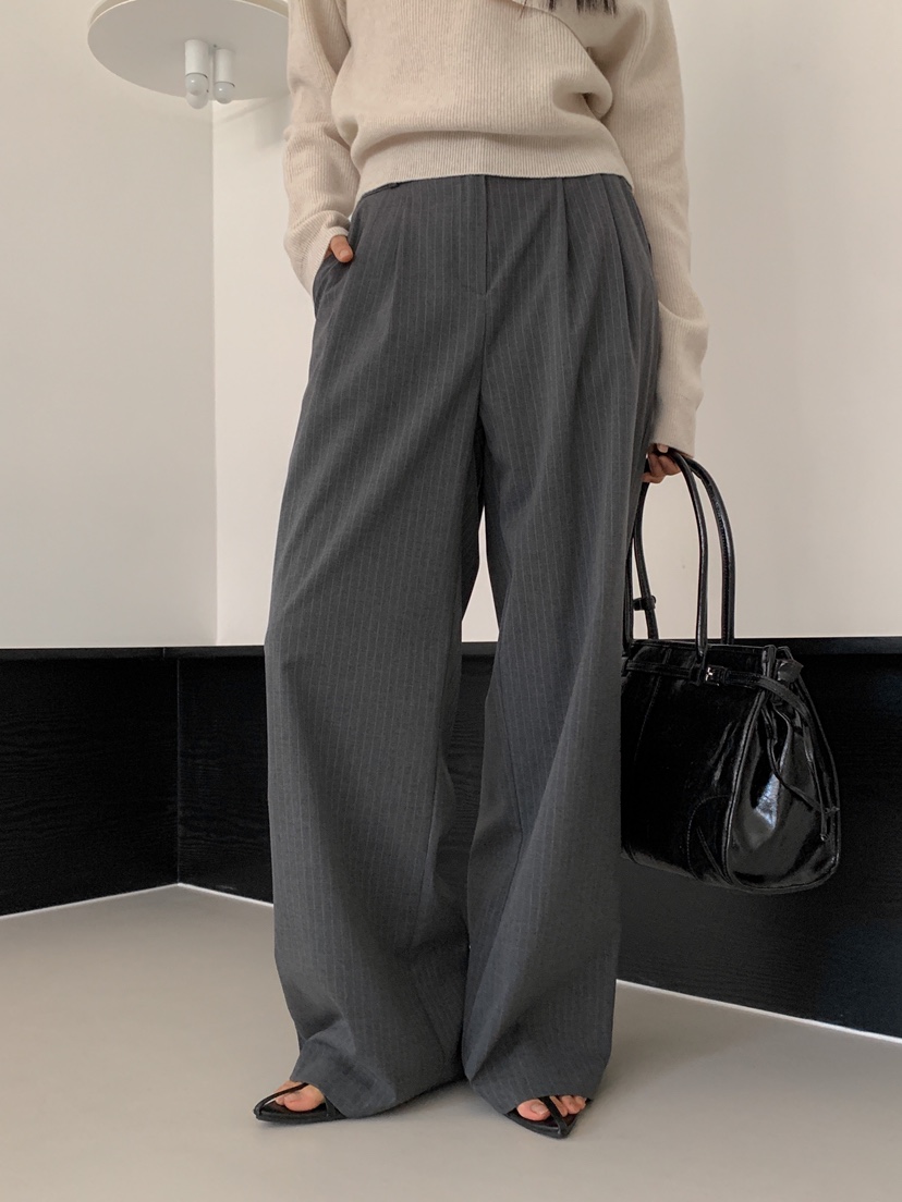 GOYOU韓國直郵東大門實拍女裝新品25春夏真品人氣正裝褲西褲de goyou正裝褲/西褲