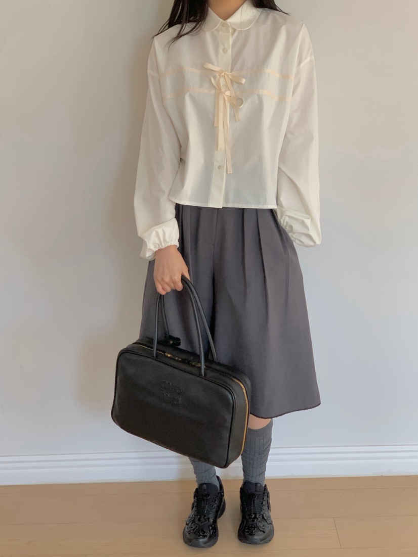 BEFORE SUNRISE韓國直郵女裝新品25春夏推薦時尚襯衫蕾絲衫BEFORE SUNRISE襯衫/蕾絲衫