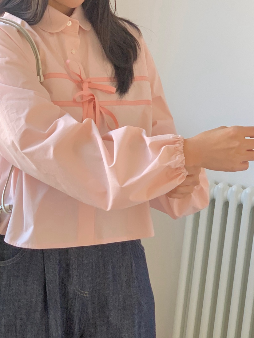 BEFORE SUNRISE韓國直郵女裝新品25春夏推薦時尚襯衫蕾絲衫BEFORE SUNRISE襯衫/蕾絲衫