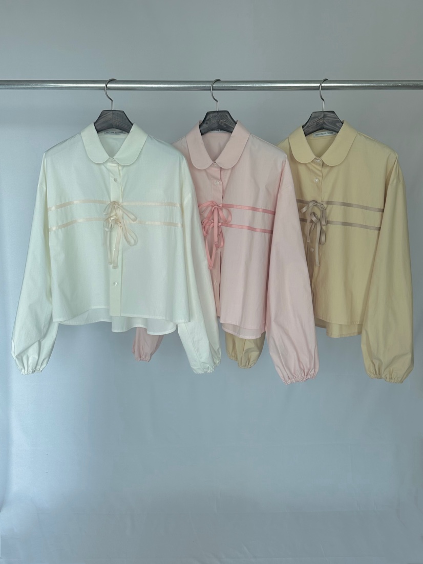 BEFORE SUNRISE韓國直郵女裝新品25春夏推薦時尚襯衫蕾絲衫BEFORE SUNRISE襯衫/蕾絲衫