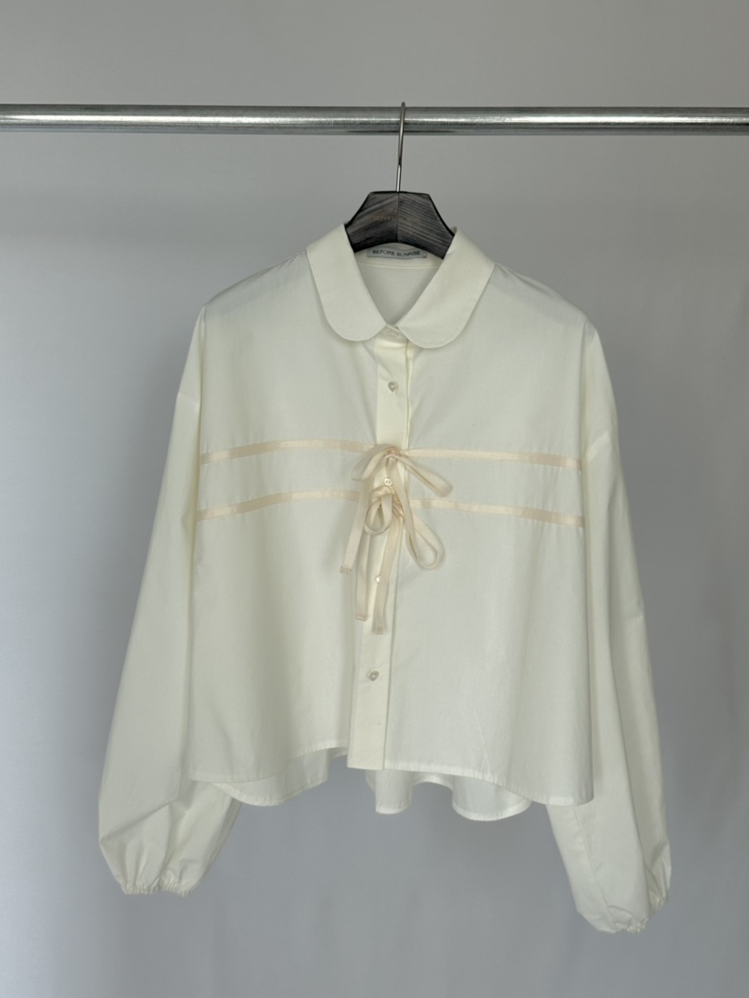 BEFORE SUNRISE韓國直郵女裝新品25春夏推薦時尚襯衫蕾絲衫BEFORE SUNRISE襯衫/蕾絲衫圖色3