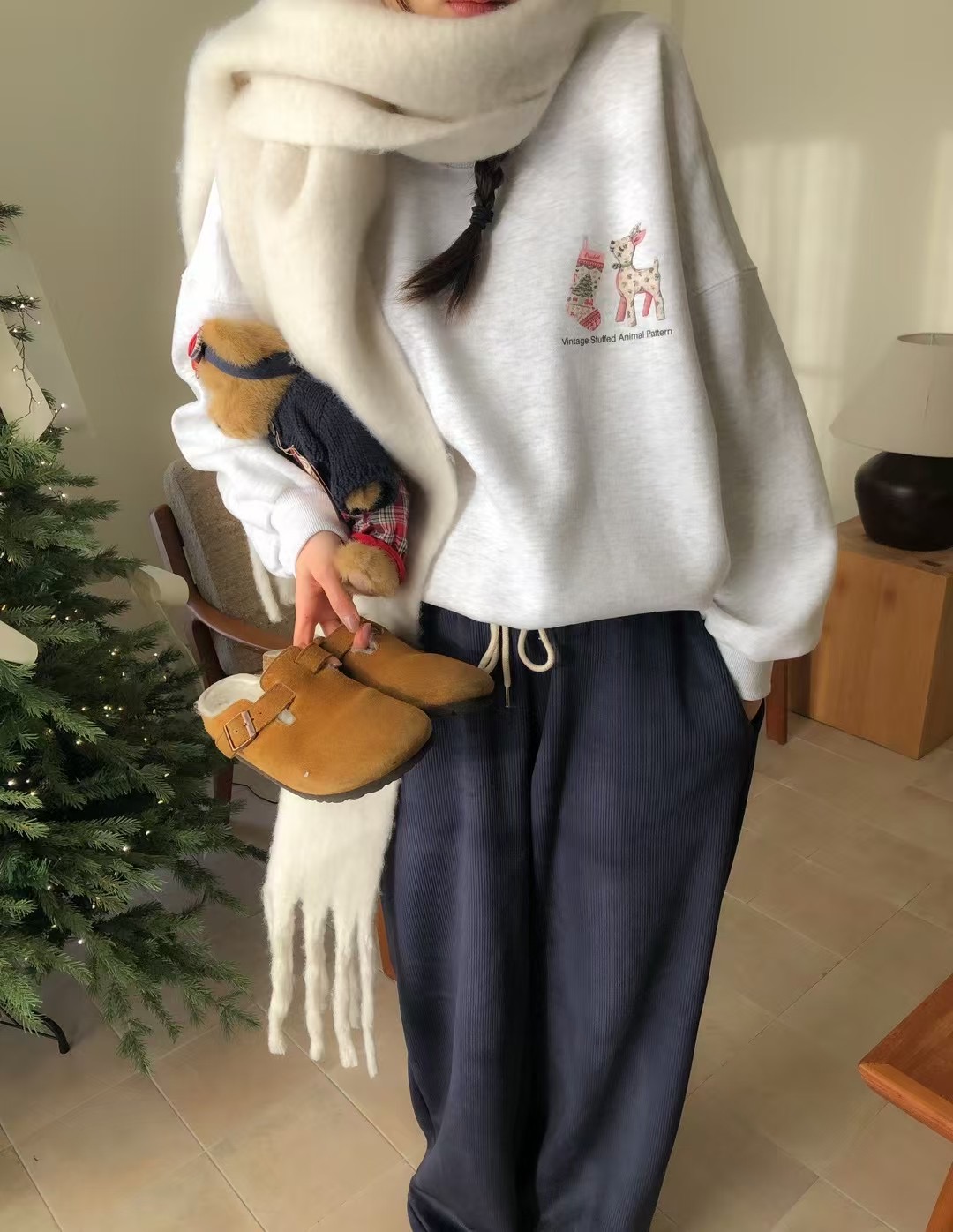 CALLMYNAME韓國直郵東大門代購女裝新款休閑時尚25春夏衛衣Call my name衛衣