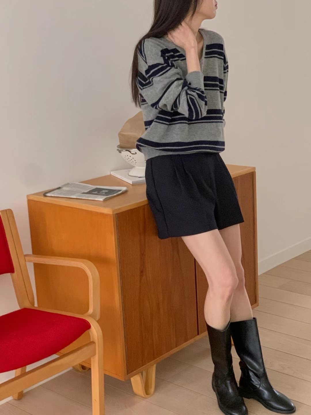 LIBRE韓國直郵東大門代購女裝新品真品時尚人氣職業推薦針織衫LIBRE針織衫