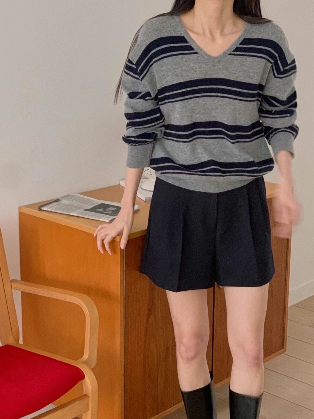 LIBRE韓國直郵東大門代購女裝新品真品時尚人氣職業推薦針織衫LIBRE針織衫圖色2