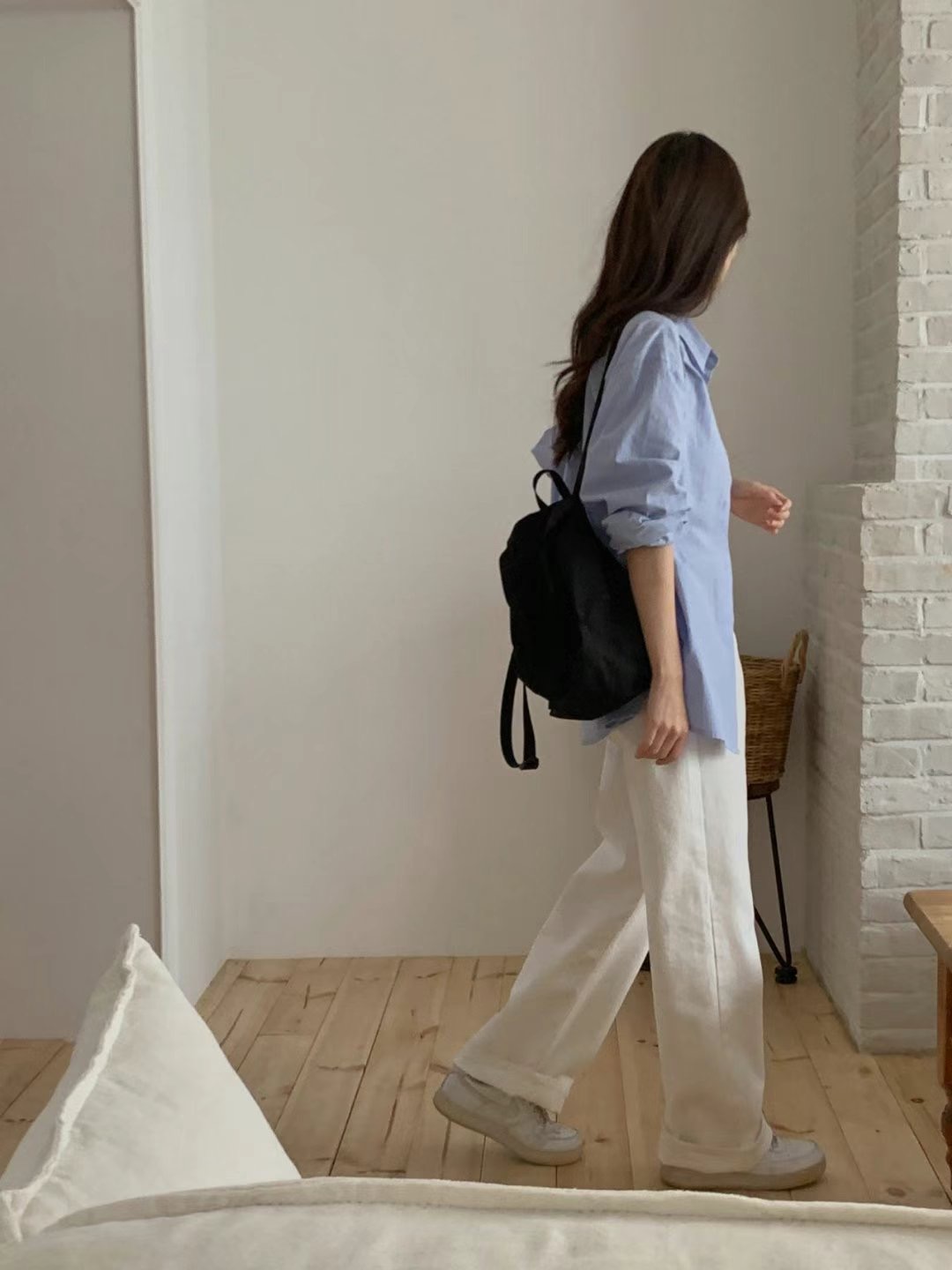 LIBRE韓國直郵東大門實拍女裝新品職業熱賣真品時尚推薦休閑褲LIBRE休閑褲