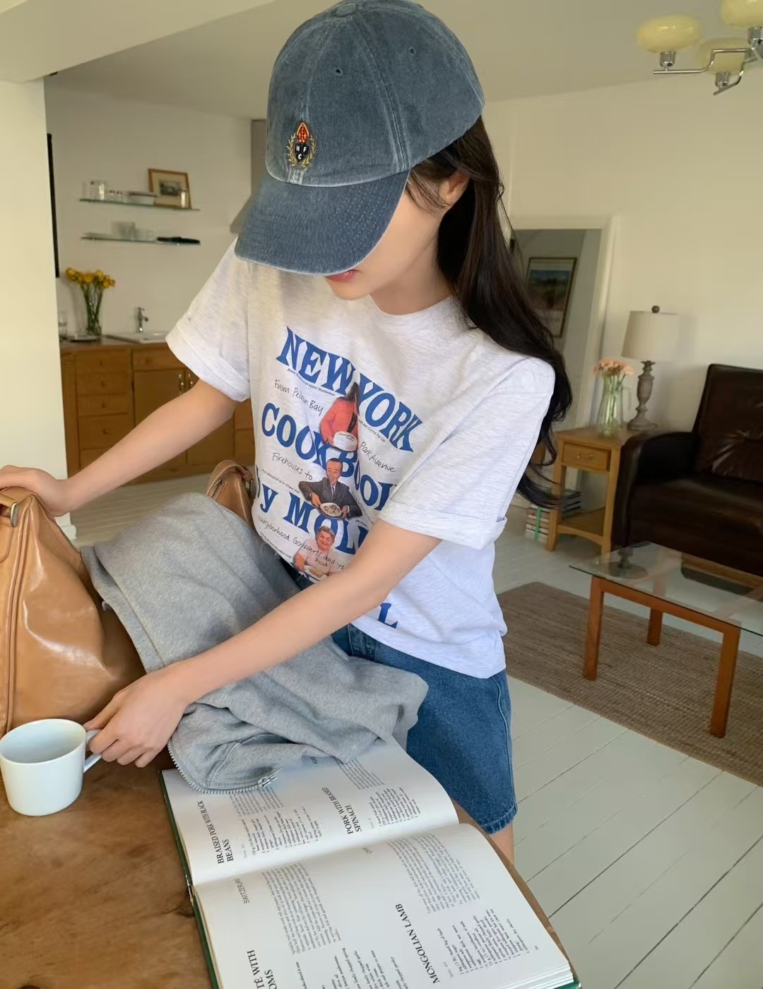 CALLMYNAME直郵韓國代購女裝新品職業熱賣休閑推薦25春夏T恤Call my nameT恤