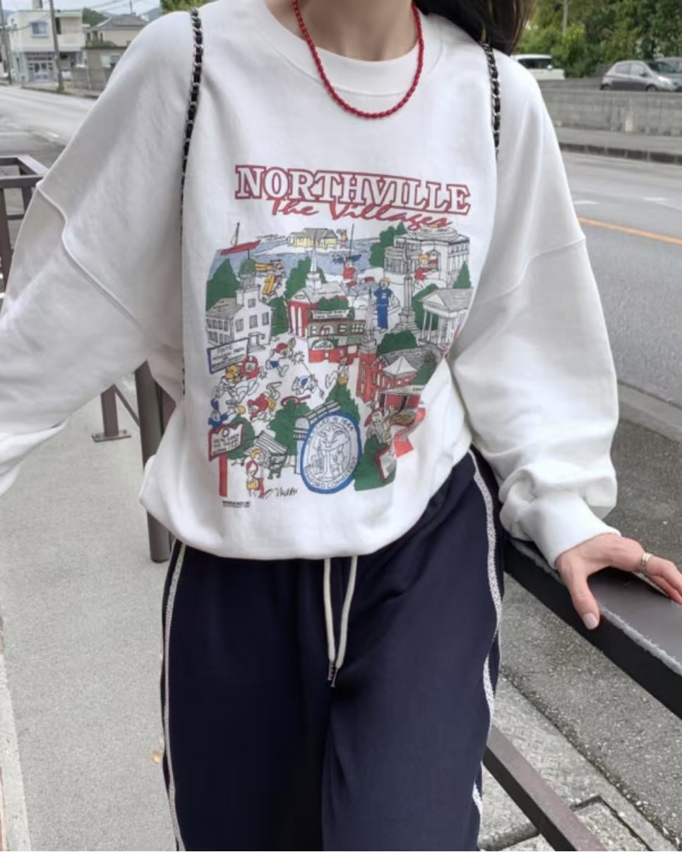 CALLMYNAME韓國直郵東大門實拍女裝新款職業真品25春夏衛衣Call my name衛衣