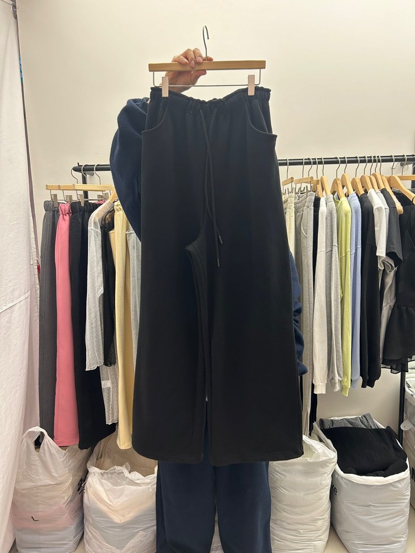 AS THOUGHT韓國直郵女裝新品25春夏時尚真品人氣休閑休閑褲AS THOUGHT休閑褲圖色3