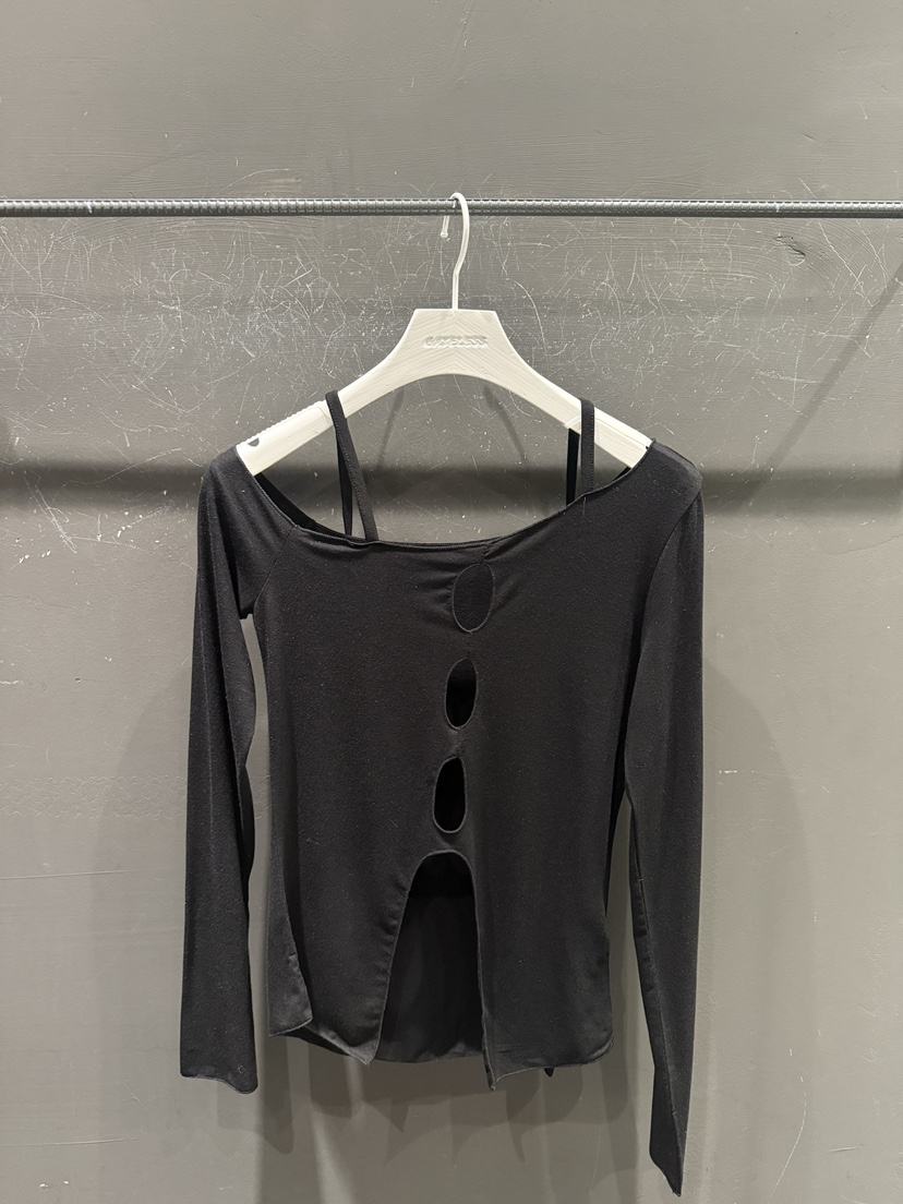 GATELESS直郵韓國代購女裝新品25春夏真品職業休閑推薦長袖T恤GATELESS長袖T恤圖色2