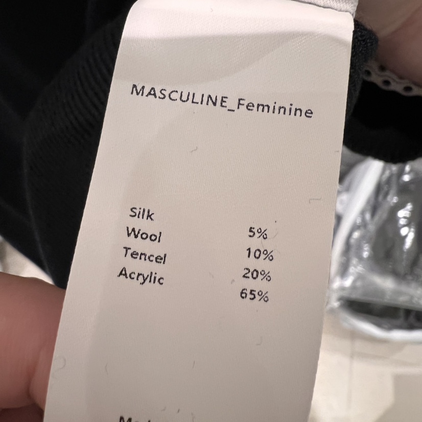 MASCULINE直郵韓國代購女裝新品真品時尚人氣職業針織衫羊毛MASCULINE針織衫