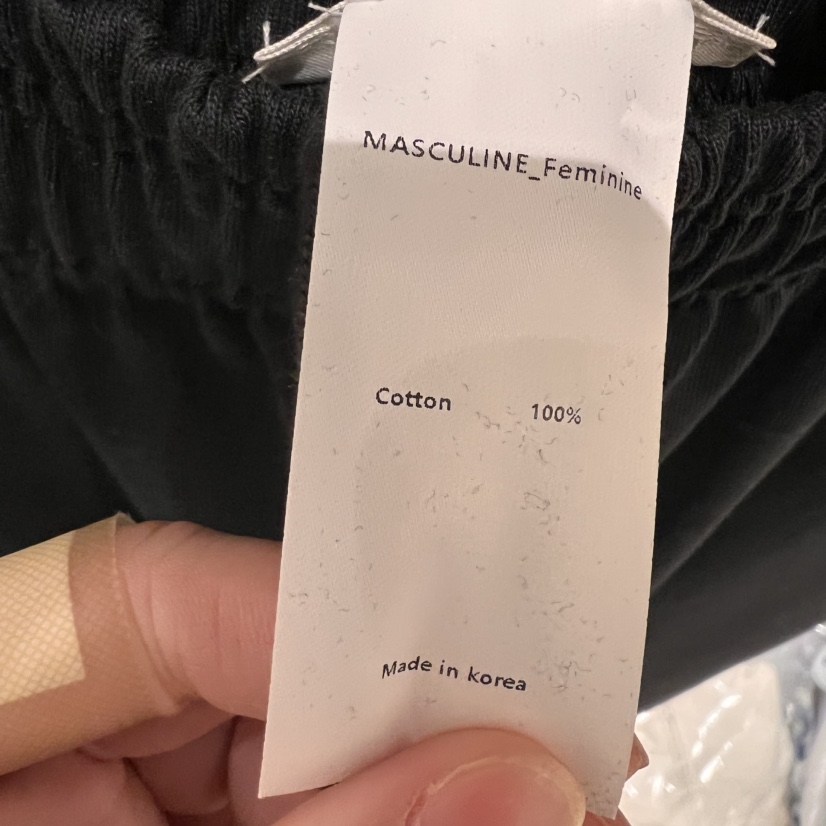 MASCULINE韓國直郵東大門代購女裝新款時尚推薦人氣25春夏休閑褲MASCULINE休閑褲