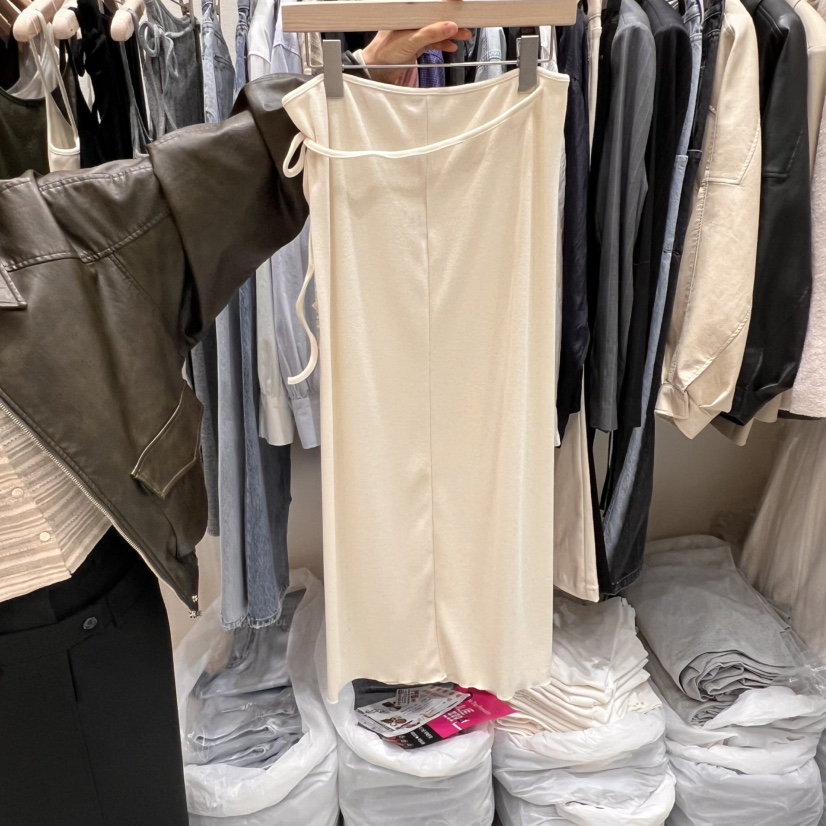 FRE韓國直郵東大門實拍女裝新品推薦25春夏休閑半身裙中短裙FRE半身裙/中短裙