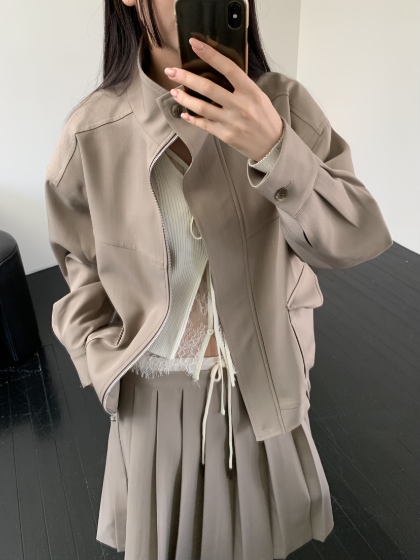 MURMUR東大門實拍女士新款職業熱賣25春夏人氣推薦休閑夾克MURMUR夾克
