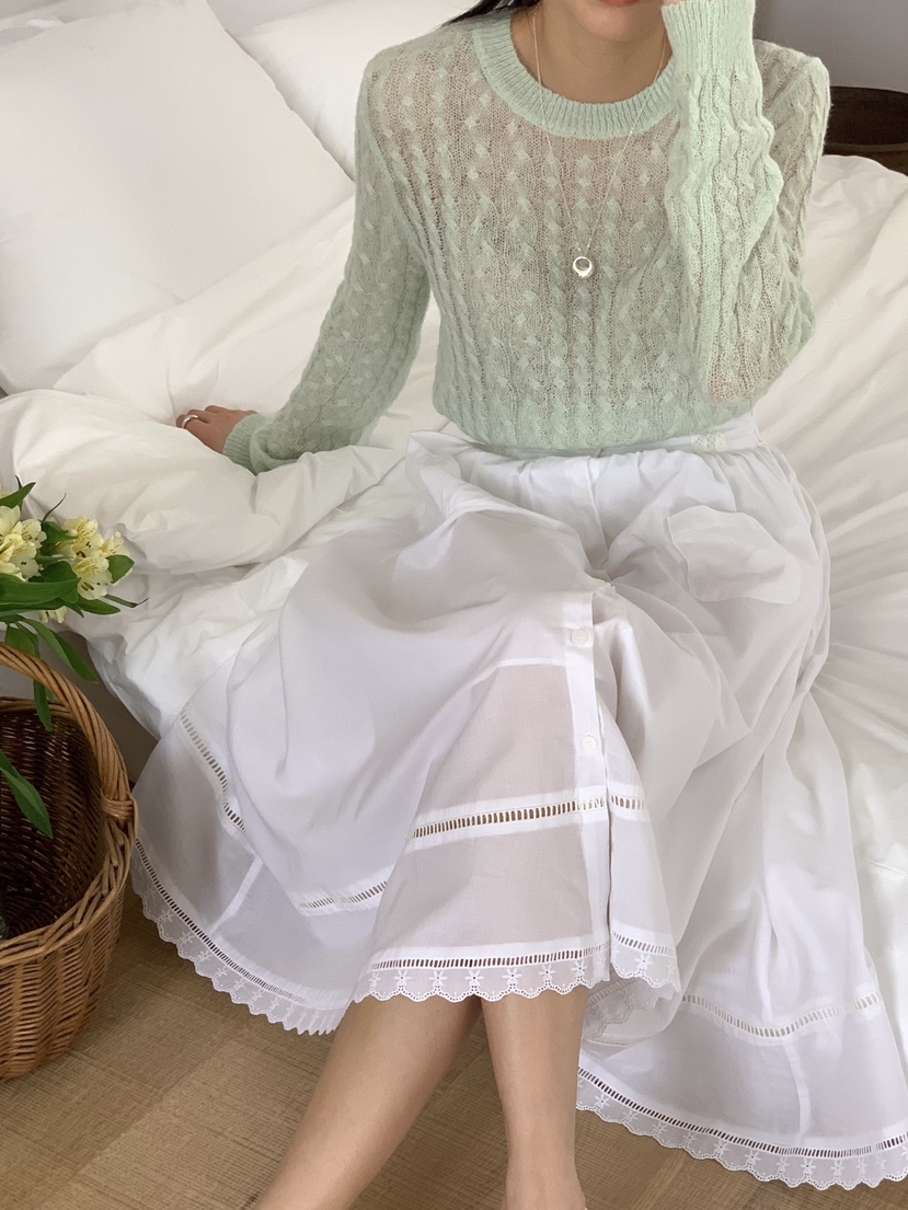 BIEN GARDER東大門實拍女士新款真品25春夏休閑人氣熱賣長裙BIEN GARDER長裙