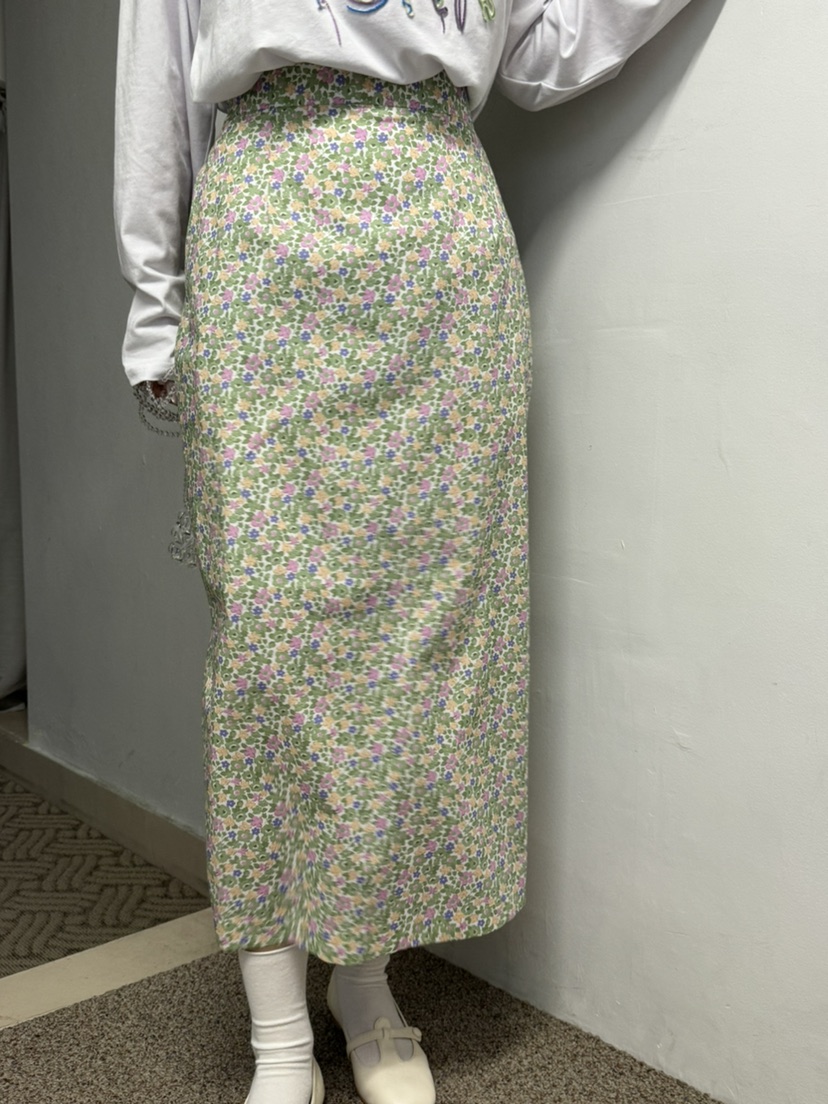 A.CES韓國代購女士新款職業熱賣時尚25春夏真品休閑推薦長裙A.CES長裙