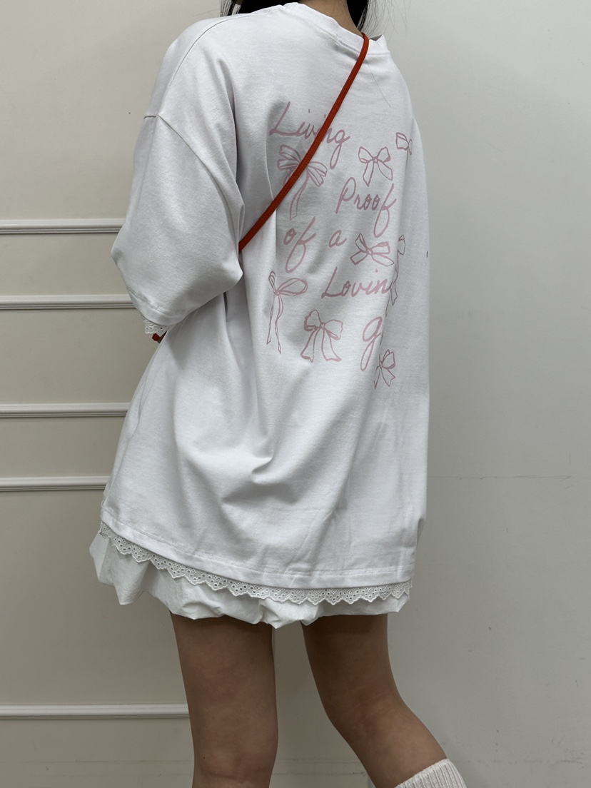 A.CES東大門代購女士新品人氣推薦熱賣職業時尚25春夏T恤蕾絲A.CEST恤