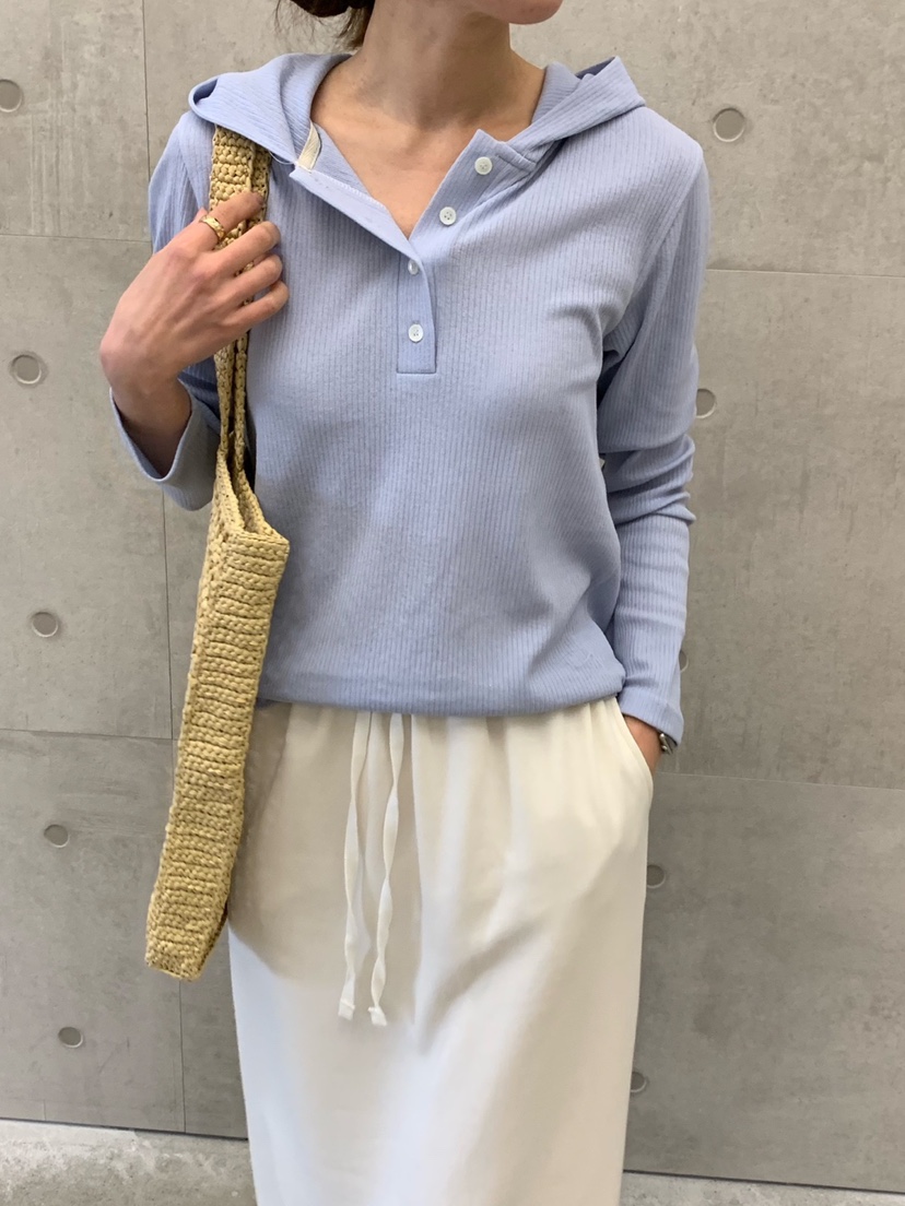 COBALT BLUE東大門代購女士新款熱賣25春夏推薦長袖T恤連帽COBALT BLUE長袖T恤