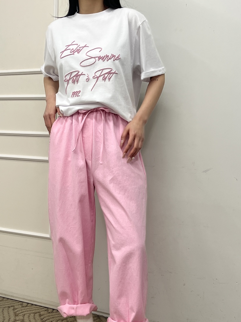 A.CES東大門實拍女裝新款休閑熱賣真品人氣職業25春夏時尚T恤A.CEST恤