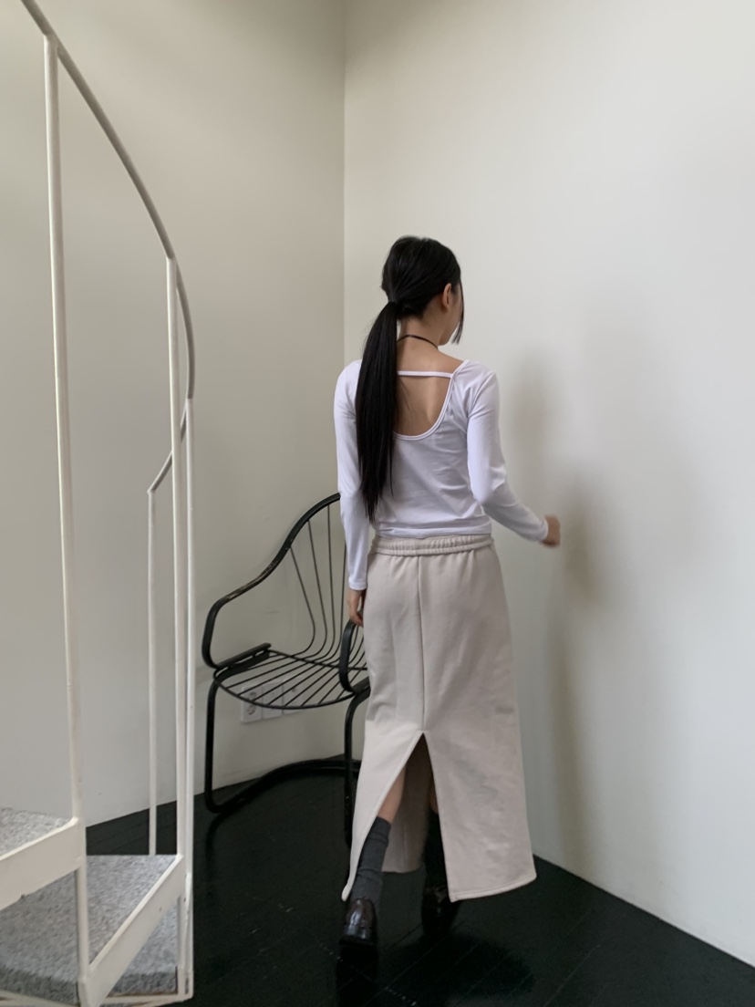 MURMUR東大門實拍女士新品推薦時尚25春夏休閑職業熱賣長裙MURMUR長裙
