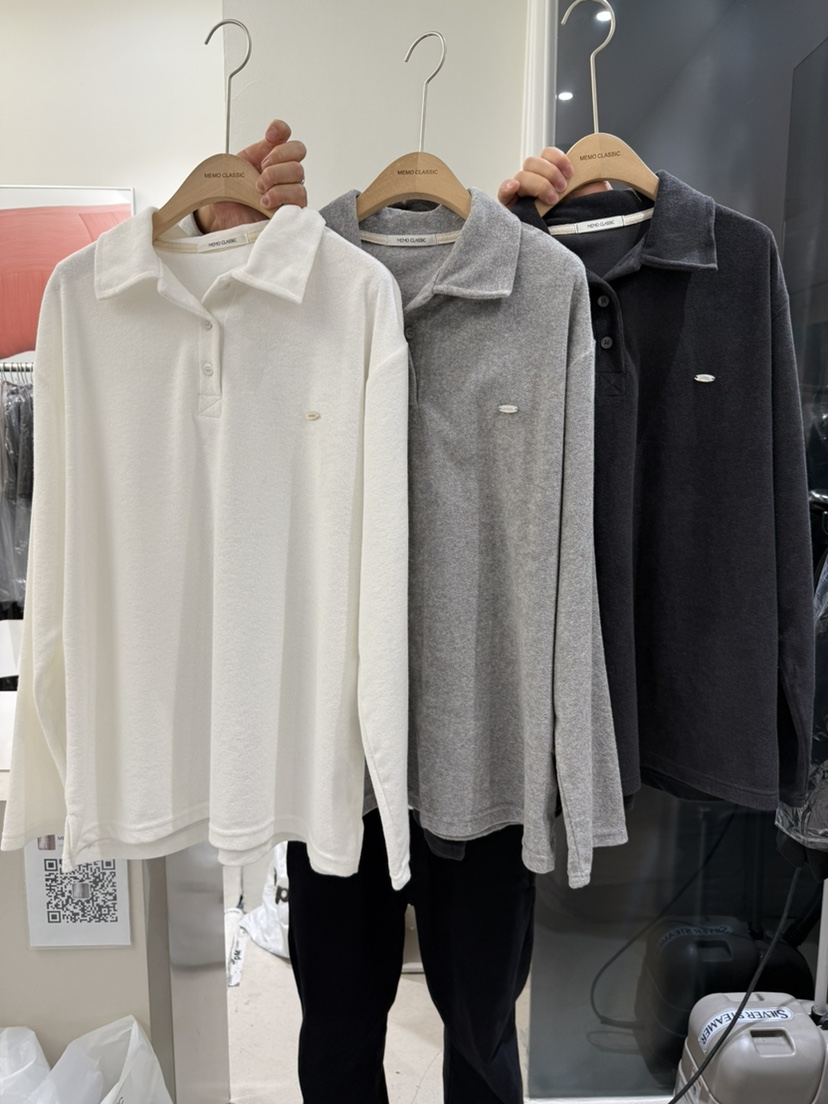 MEMO CLASSIC韓國直郵東大門實拍女裝新品休閑職業長袖T恤MEMO CLASSIC長袖T恤
