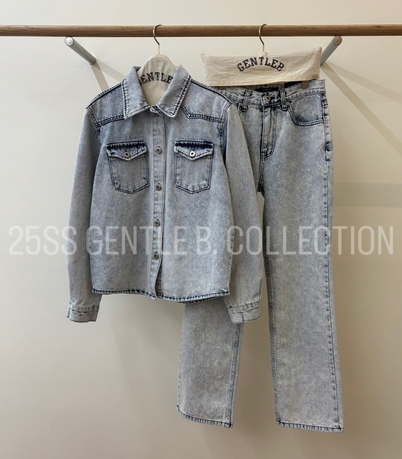 GENTLE B東大門直郵女裝新品時尚真品25春夏熱賣職業休閑夾克GENTLE B夾克