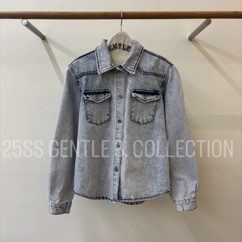 GENTLE B東大門直郵女裝新品時尚真品25春夏熱賣職業休閑夾克GENTLE B夾克