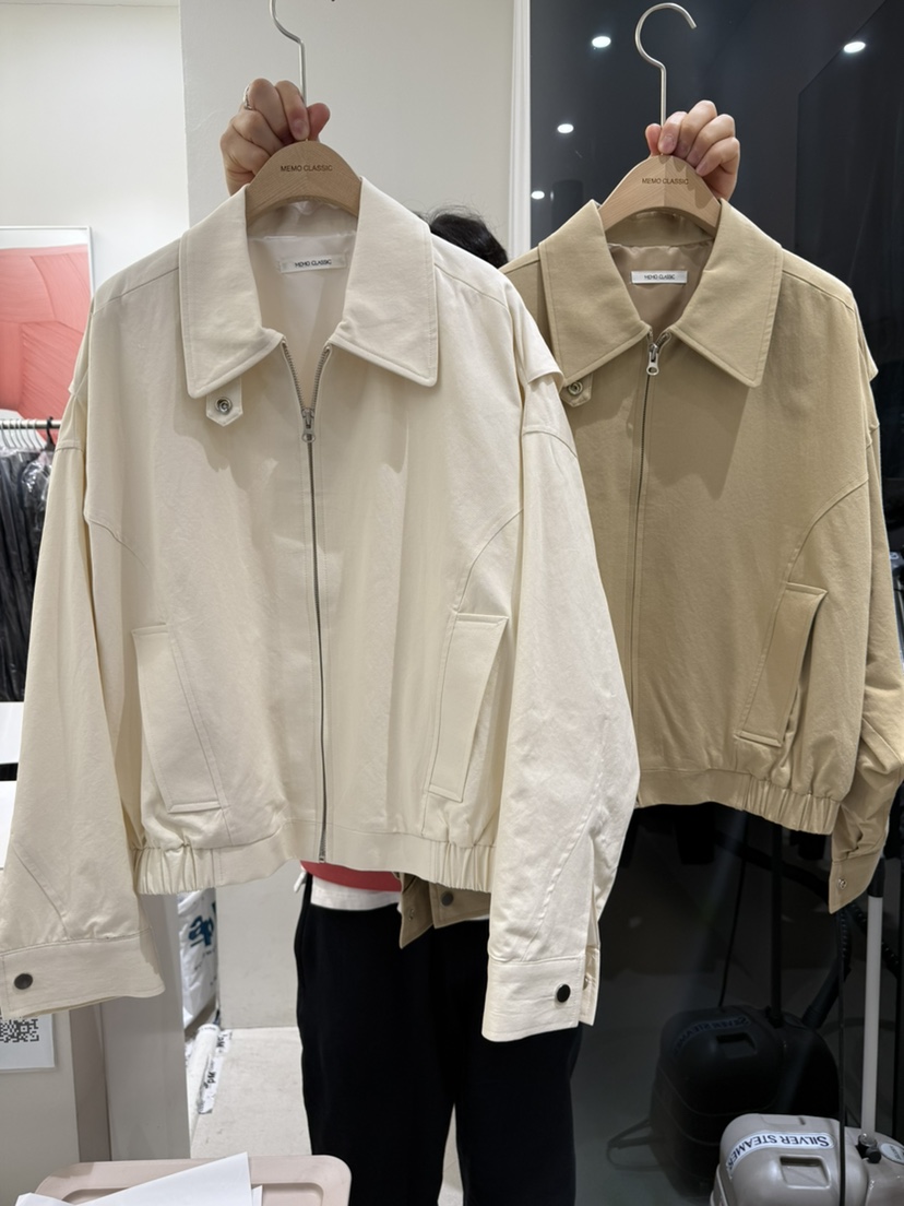 MEMO CLASSIC韓國代購女士新品人氣職業推薦時尚熱賣25春夏夾克MEMO CLASSIC夾克