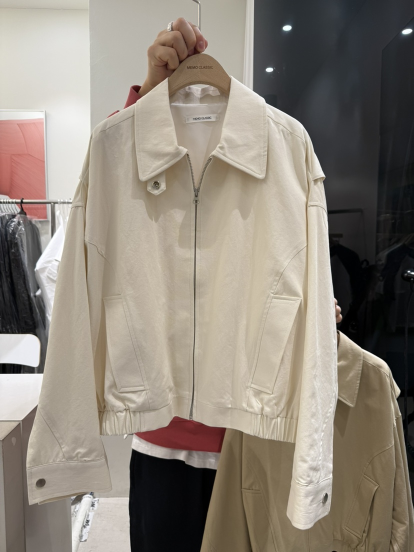 MEMO CLASSIC韓國代購女士新品人氣職業推薦時尚熱賣25春夏夾克MEMO CLASSIC夾克