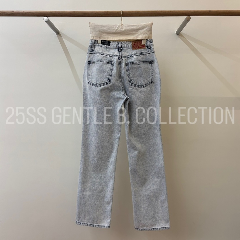 GENTLE B韓國代購女士新品推薦職業人氣時尚25春夏真品牛仔褲GENTLE B牛仔褲