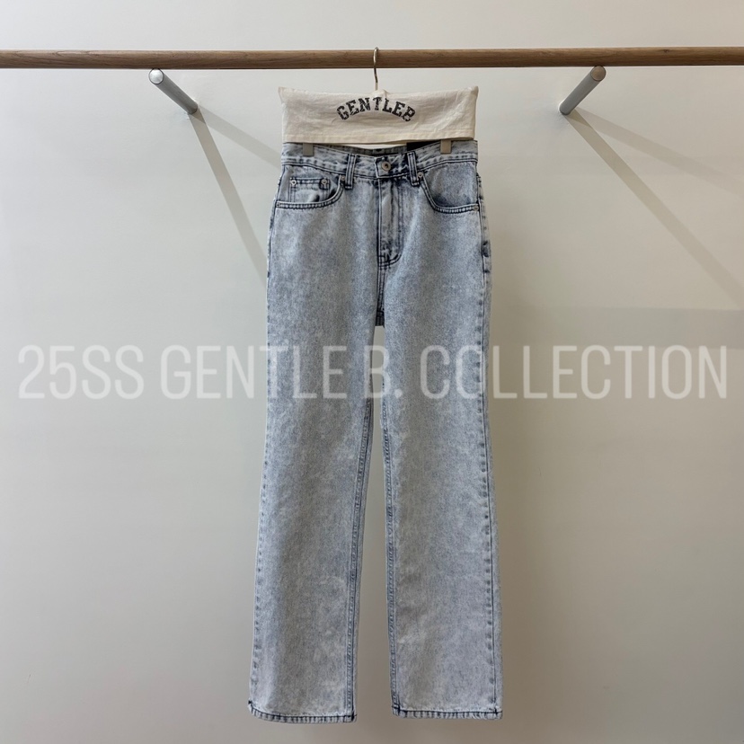 GENTLE B韓國代購女士新品推薦職業人氣時尚25春夏真品牛仔褲GENTLE B牛仔褲