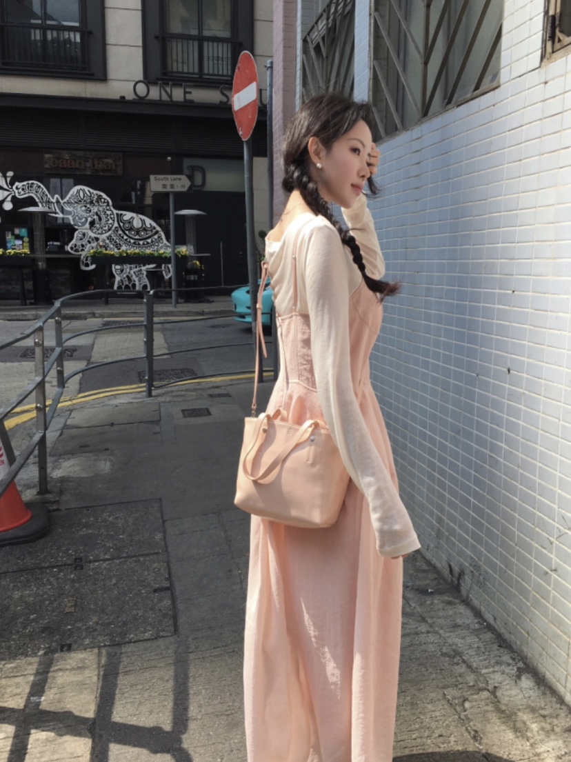MEMO CLASSIC韓國代購女士新品25春夏時尚職業真品人氣連衣裙MEMO CLASSIC連衣裙