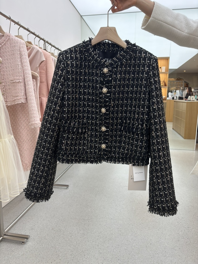 JUJU東大門實拍女裝新款推薦時尚真品休閑熱賣人氣職業夾克JUJU夾克圖色2