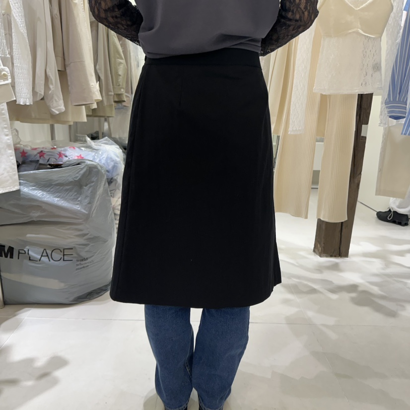 AVECNOUS東大門實拍女裝新品25春夏休閑時尚真品半身裙中短裙AVECNOUS半身裙/中短裙