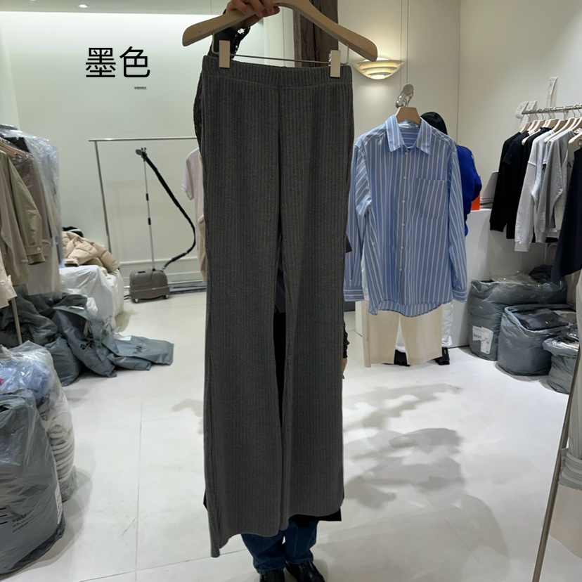 AVECNOUS東大門代購女士新款人氣推薦休閑熱賣25春夏休閑褲AVECNOUS休閑褲圖色1