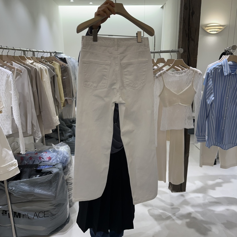 AVECNOUS東大門代購女裝新品真品職業25春夏休閑人氣休閑褲AVECNOUS休閑褲