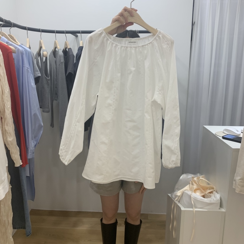 OFCOURSE東大門直郵女士新品熱賣職業真品時尚休閑襯衫蕾絲衫OFCOURSE襯衫/蕾絲衫圖色1