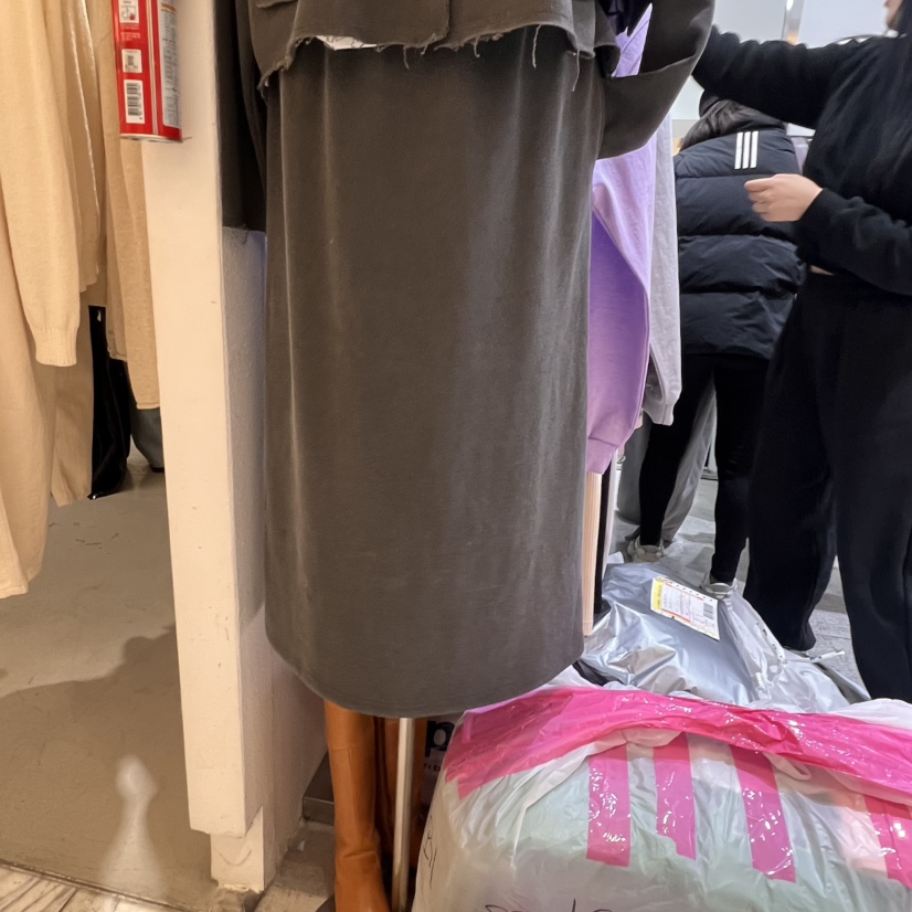 COKE CAKE韓國代購女裝新款真品休閑熱賣25春夏人氣時尚長裙CHAE長裙圖色2