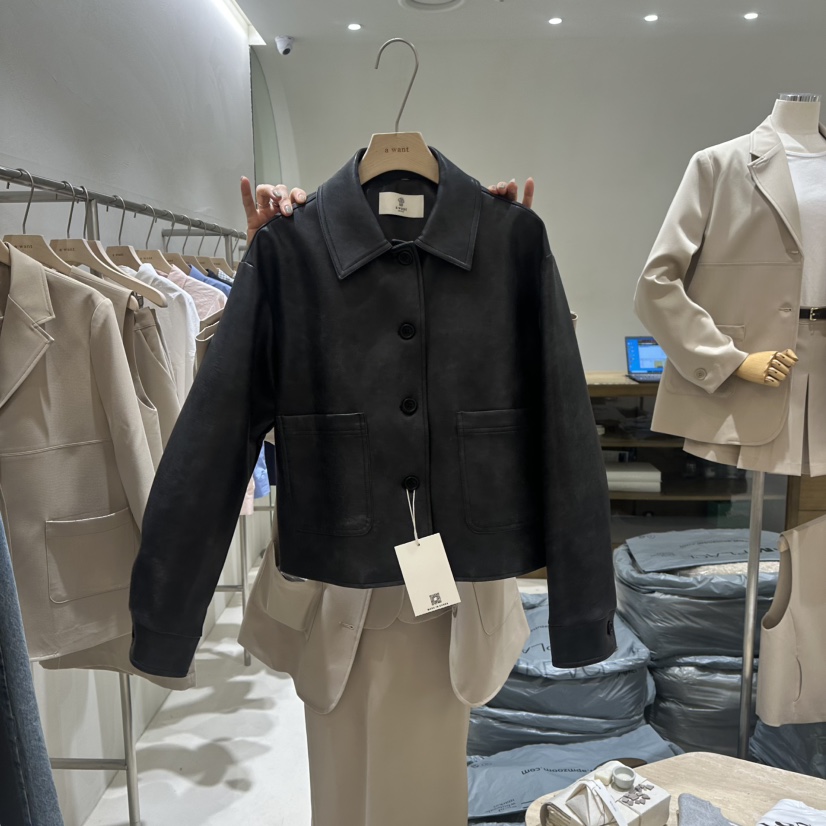 A WANT東大門直郵女裝新品推薦人氣休閑熱賣真品時尚25春夏夾克A WANT夾克圖色2
