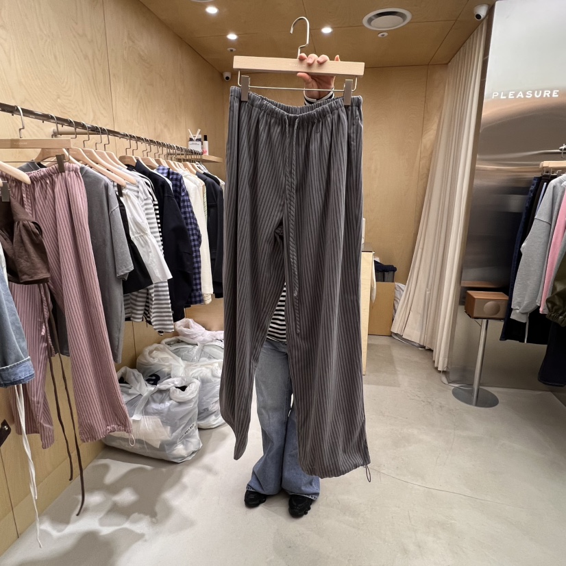 PLEASURE東大門實拍女士新款25春夏時尚真品休閑推薦休閑褲PLEASURE休閑褲圖色3