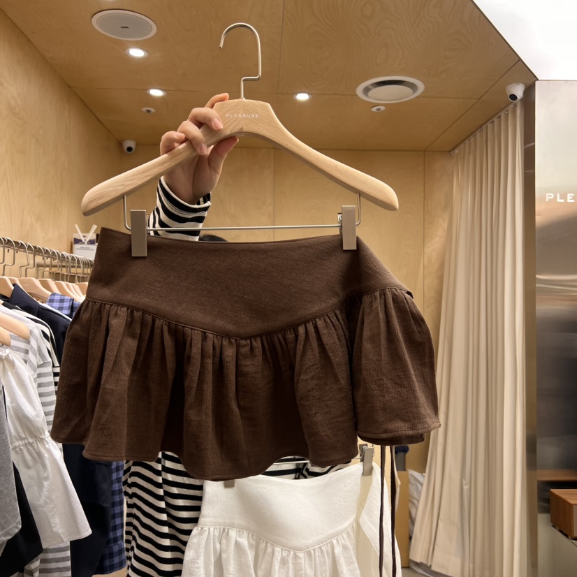 PLEASURE東大門實拍女士新品真品職業人氣25春夏時尚推薦短裙PLEASURE短裙