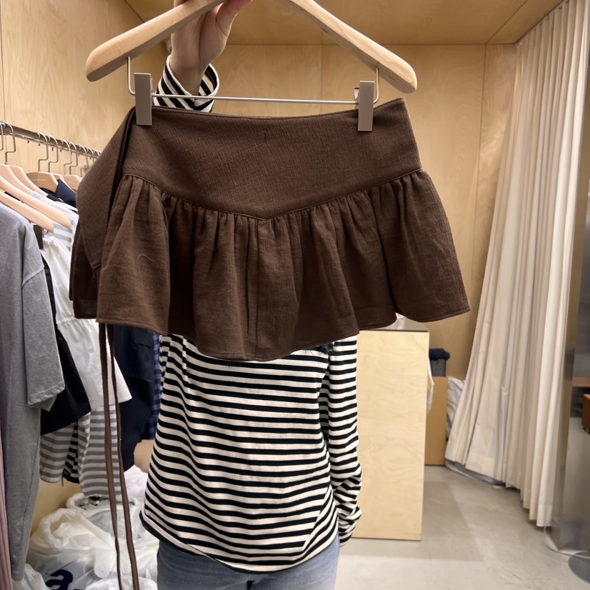 PLEASURE東大門實拍女士新品真品職業人氣25春夏時尚推薦短裙PLEASURE短裙圖色2