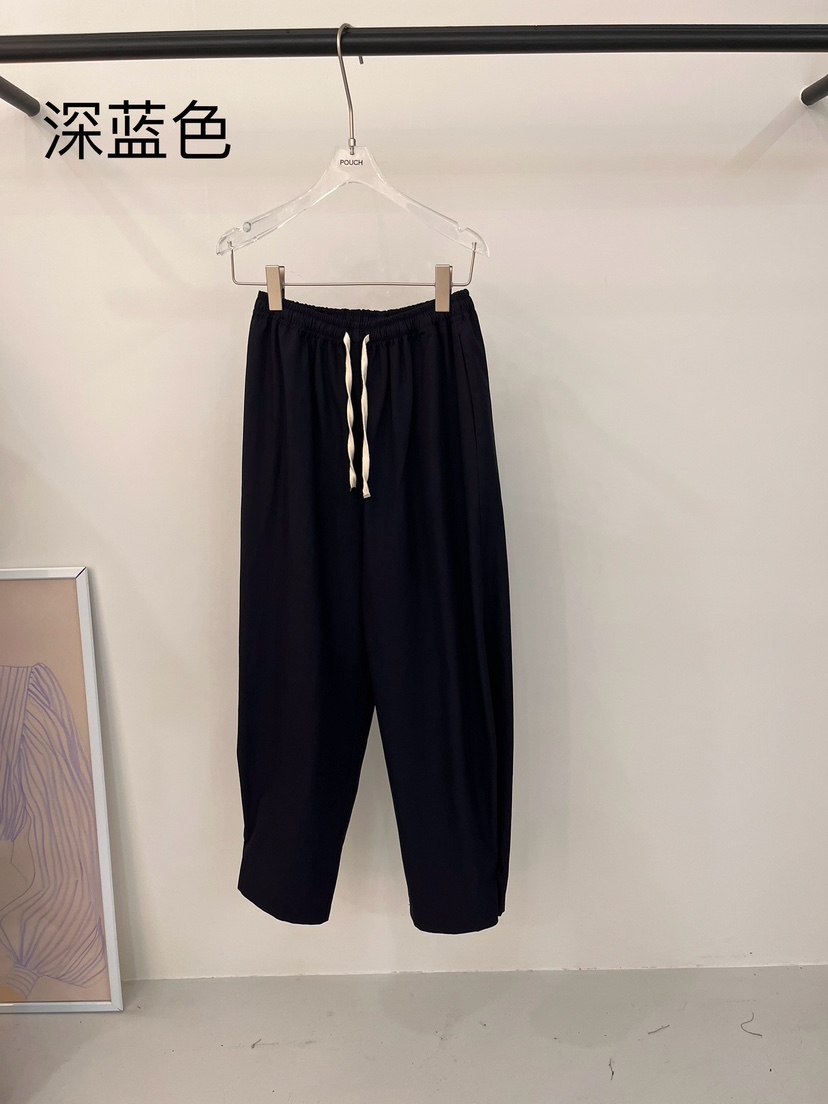 POUCH韓國直郵女士新款人氣時尚25春夏推薦真品職業熱賣休閑褲POUCH休閑褲圖色2