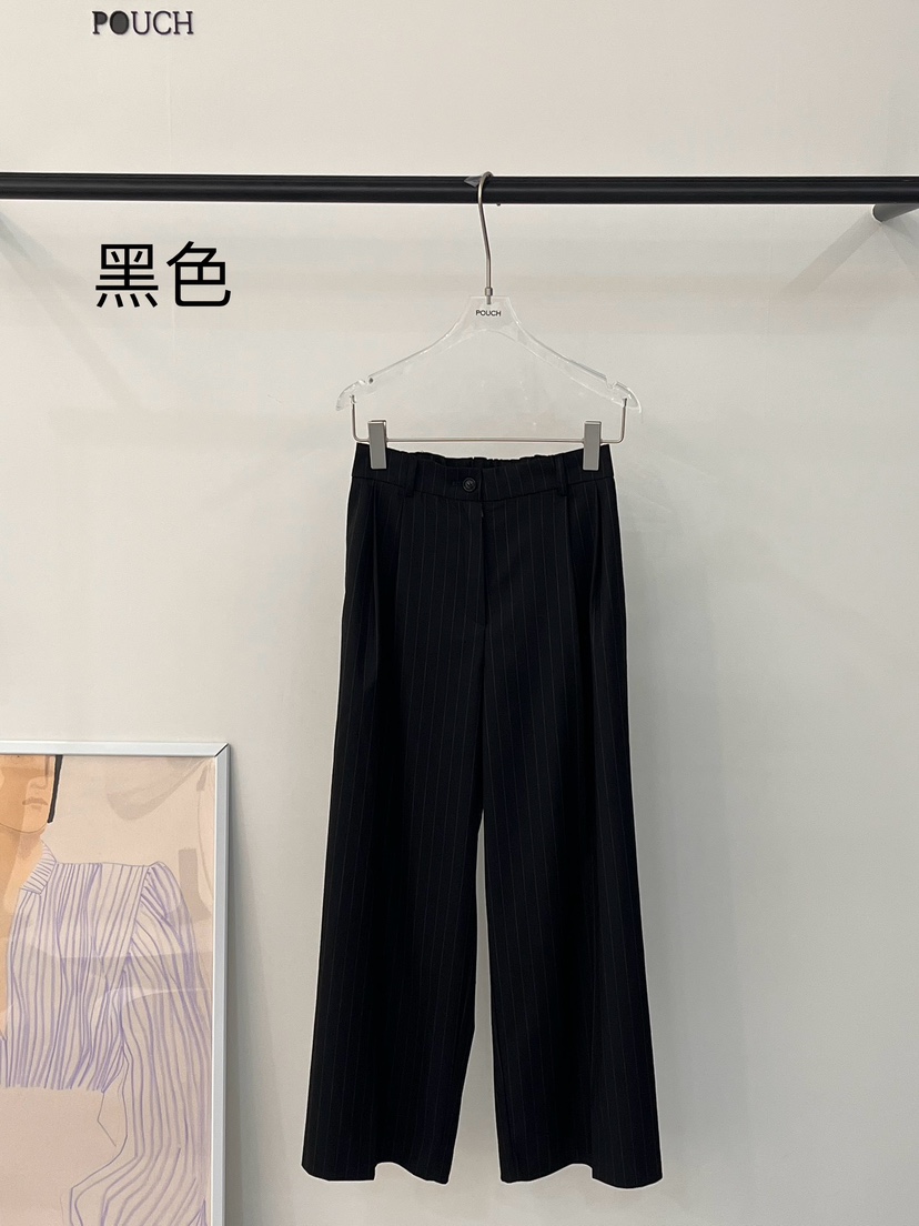 POUCH東大門代購女裝新款人氣25春夏職業真品休閑時尚休閑褲POUCH休閑褲
