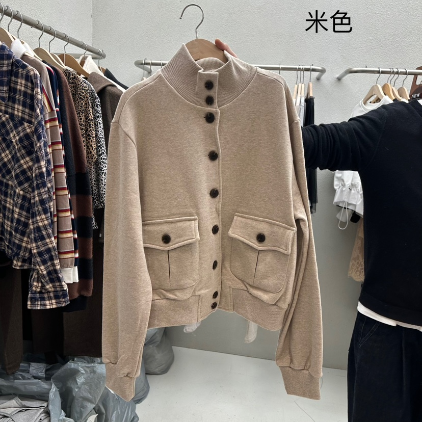 HUMMING BIRD東大門直郵女裝新款人氣25春夏休閑時尚夾克高領HUMMING BIRD夾克