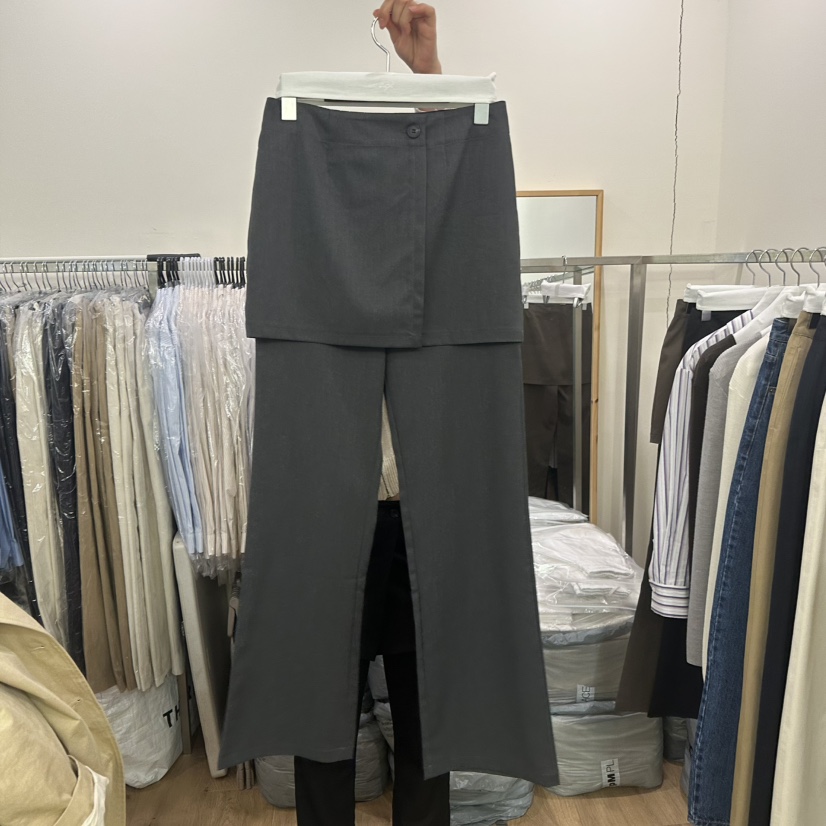 AGO韓國直郵女裝新品休閑推薦人氣職業時尚25春夏真品熱賣裙褲AGO裙褲圖色2