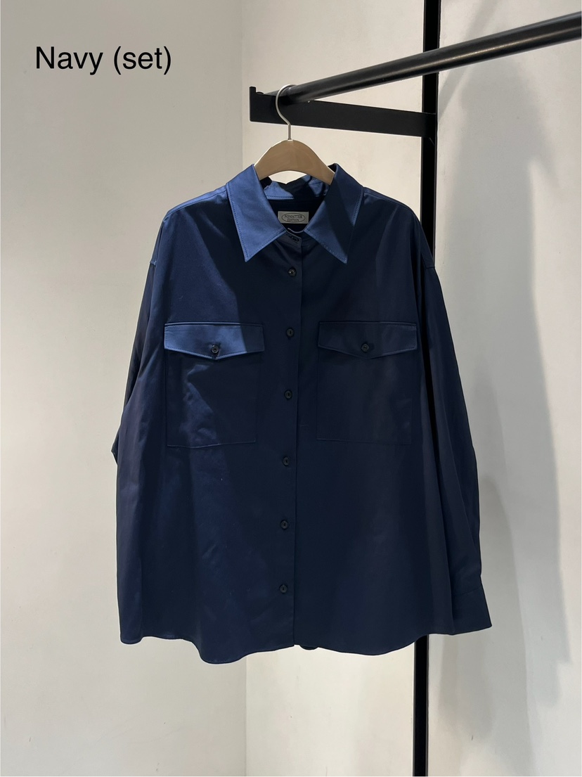 NOMATTER EDITION直郵韓國代購女裝新品25春夏時尚襯衫蕾絲衫NOMATTER EDITION(品牌名容易遭投訴請注意)襯衫/蕾絲衫圖色3